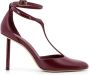 Salvatore Ferragamo Bruine Stiletto Pumps met Verstelbare Band Brown Dames - Thumbnail 1