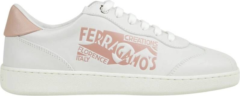 Salvatore Ferragamo Casual Sneaker Schoenen voor Mannen White Dames