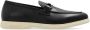 Salvatore Ferragamo Platte Kalfsleren Schoenen Amandel Teen Black Heren - Thumbnail 1