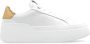Salvatore Ferragamo Witte Sneakers Paneelontwerp Logo Plaque White Dames - Thumbnail 5