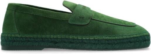 Salvatore Ferragamo Desco espadrilles Green Heren