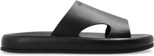 Salvatore Ferragamo Dolce slides Black Heren