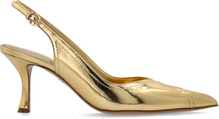 Salvatore Ferragamo Egna High Heels Yellow Dames