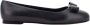 Salvatore Ferragamo Elegante Ballerina Flats Black Brown Black Dames - Thumbnail 1