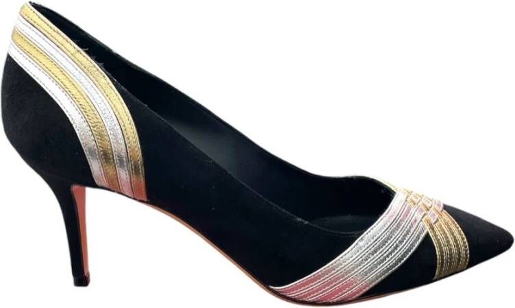 Salvatore Ferragamo Elegante Decollete Schoenen voor Vrouwen Black Dames