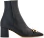 Salvatore Ferragamo Elegante Marilena Zwarte Leren Schoenen Black Dames - Thumbnail 1