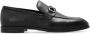 Salvatore Ferragamo Loafers van gehamerd leer met Gancini-detail Brown Heren - Thumbnail 1