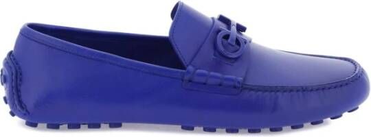 Salvatore Ferragamo Gancini Hardware Drivers Blue Heren