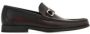 Salvatore Ferragamo Gancini-plaque loafers Brown Heren - Thumbnail 1