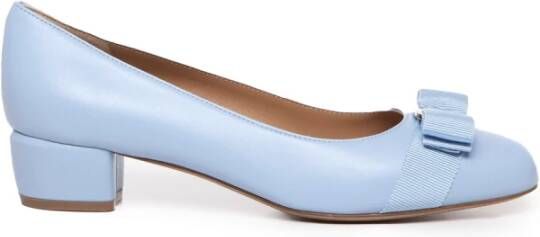 Salvatore Ferragamo Hak Pomp Schoen Blue Dames