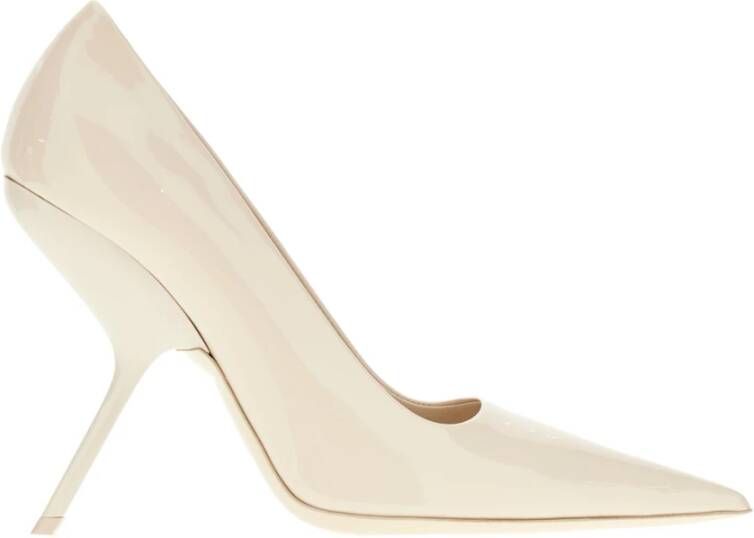 Salvatore Ferragamo Hoge Hakken Schoenen Beige Dames