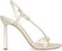 Salvatore Ferragamo Hoge Leren Sandalen Yellow Dames - Thumbnail 1