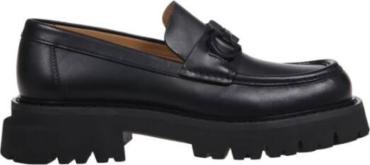 Salvatore Ferragamo Klassieke Florian Loafer in Zwart Biscotto Black Heren