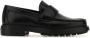 Salvatore Ferragamo Klassieke zwarte leren loafers Black Heren - Thumbnail 1