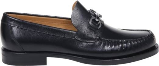 Salvatore Ferragamo Klassieke Zwarte Loafer Schoen Black Heren