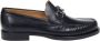 Salvatore Ferragamo Klassieke Zwarte Loafer Schoen Black Heren - Thumbnail 2