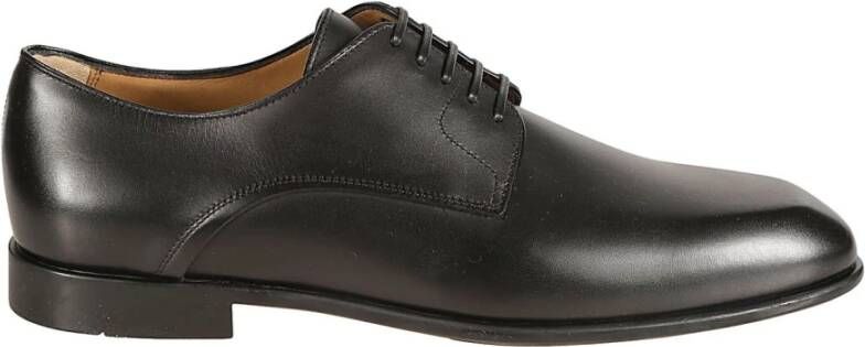 Salvatore Ferragamo Laced Shoes Black Heren