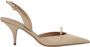 Salvatore Ferragamo Lage Hak Pumps Gylla Beige Dames - Thumbnail 1