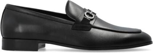 Salvatore Ferragamo Zwarte Balty Loafer Schoenen Black Heren