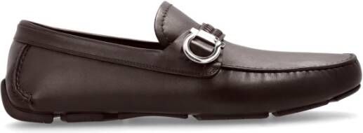 Salvatore Ferragamo Leren schoenen Calipso Brown Heren