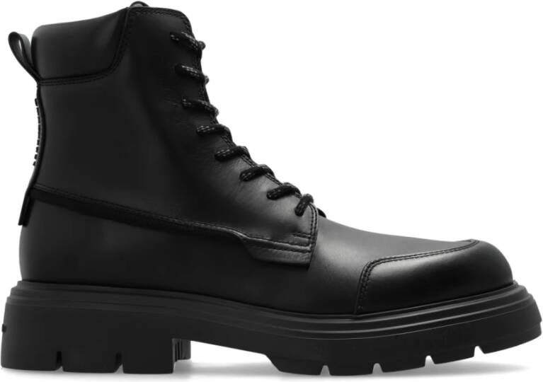 Salvatore Ferragamo Leren schoenen Corallo Black Heren