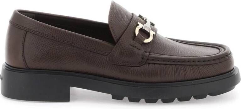 Salvatore Ferragamo Loafers Brown Heren