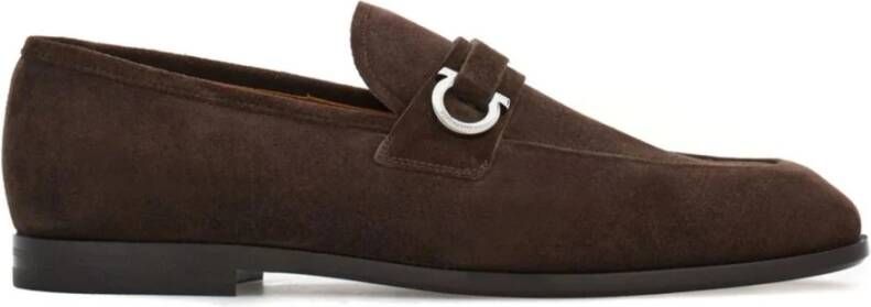 Salvatore Ferragamo Loafers Brown Heren