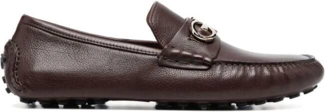 Salvatore Ferragamo Loafers Brown Heren