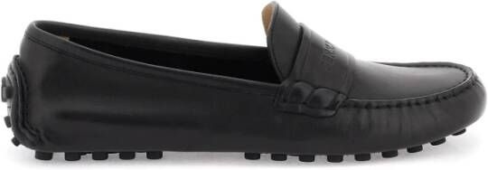 Salvatore Ferragamo Loafers met reliëflogo Black Dames