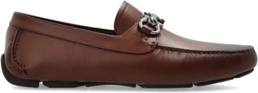 Salvatore Ferragamo Loafers Parigi New Brown Heren