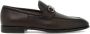 Salvatore Ferragamo Loafers van gehamerd leer met Gancini-detail Brown Heren - Thumbnail 7