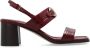 Salvatore Ferragamo Lou sandalen met hak Red Dames - Thumbnail 1