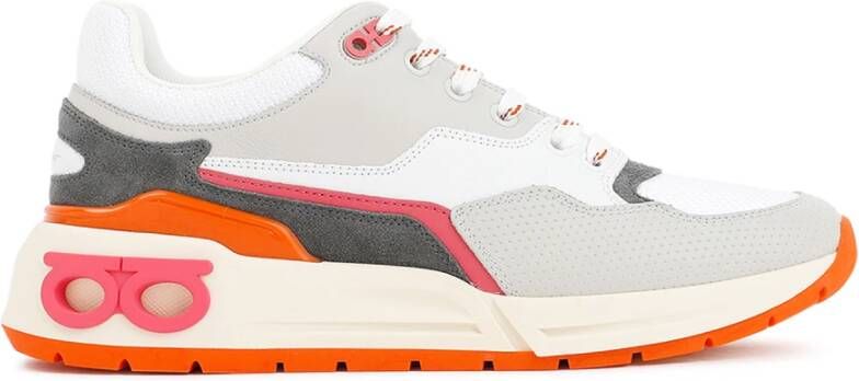 Salvatore Ferragamo Luxe Cosma Low Sneakers Multicolor Dames