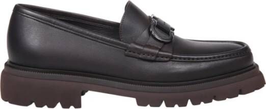 Salvatore Ferragamo Marokkaanse Testa Cocoon Loafer Brown Heren