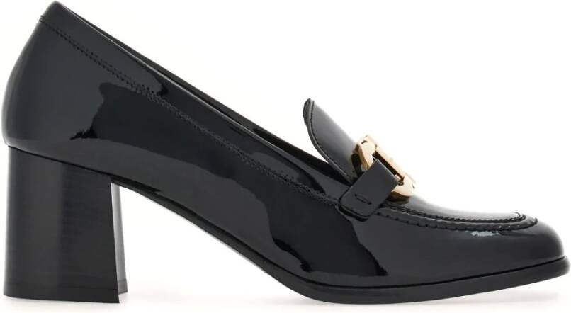 Salvatore Ferragamo Nero Marlena Elegante Zwarte Handtas Black Dames