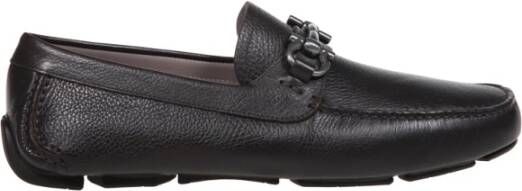 Salvatore Ferragamo Nieuwe Loafer in Parijse Stijl Black Heren