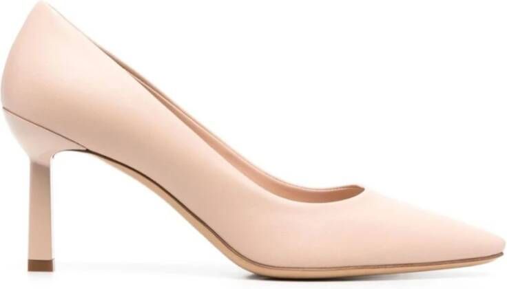 Salvatore Ferragamo Petalo Leren Pumps Hak 7 cm Pink Dames