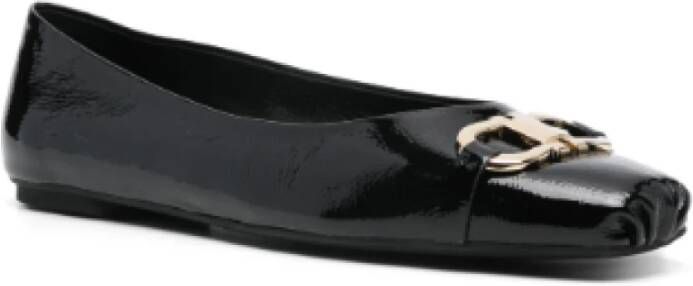 Salvatore Ferragamo Platte schoenen voor vrouwen Black Dames