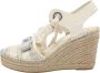 Salvatore Ferragamo Pre-owned Fabric sandals Beige Dames - Thumbnail 1