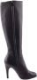 Salvatore Ferragamo Pre-owned Leather boots Black Dames - Thumbnail 1