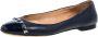 Salvatore Ferragamo Pre-owned Leather flats Black Dames - Thumbnail 1