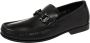 Salvatore Ferragamo Pre-owned Leather flats Black Dames - Thumbnail 1