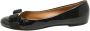 Salvatore Ferragamo Pre-owned Leather flats Black Dames - Thumbnail 1