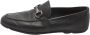 Salvatore Ferragamo Pre-owned Leather flats Black Heren - Thumbnail 1