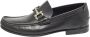 Salvatore Ferragamo Pre-owned Leather flats Black Heren - Thumbnail 1