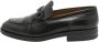 Salvatore Ferragamo Pre-owned Leather flats Black Heren - Thumbnail 1