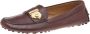 Salvatore Ferragamo Pre-owned Leather flats Brown Dames - Thumbnail 1