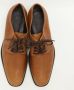 Salvatore Ferragamo Pre-owned Leather flats Brown Heren - Thumbnail 1