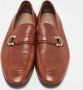 Salvatore Ferragamo Pre-owned Leather flats Brown Heren - Thumbnail 1