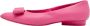 Salvatore Ferragamo Pre-owned Leather flats Pink Dames - Thumbnail 1